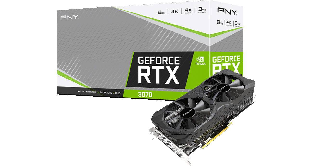 PNY GeForce RTX 3070 Uprising 8GB GDDR6 VCG30708DFMPB