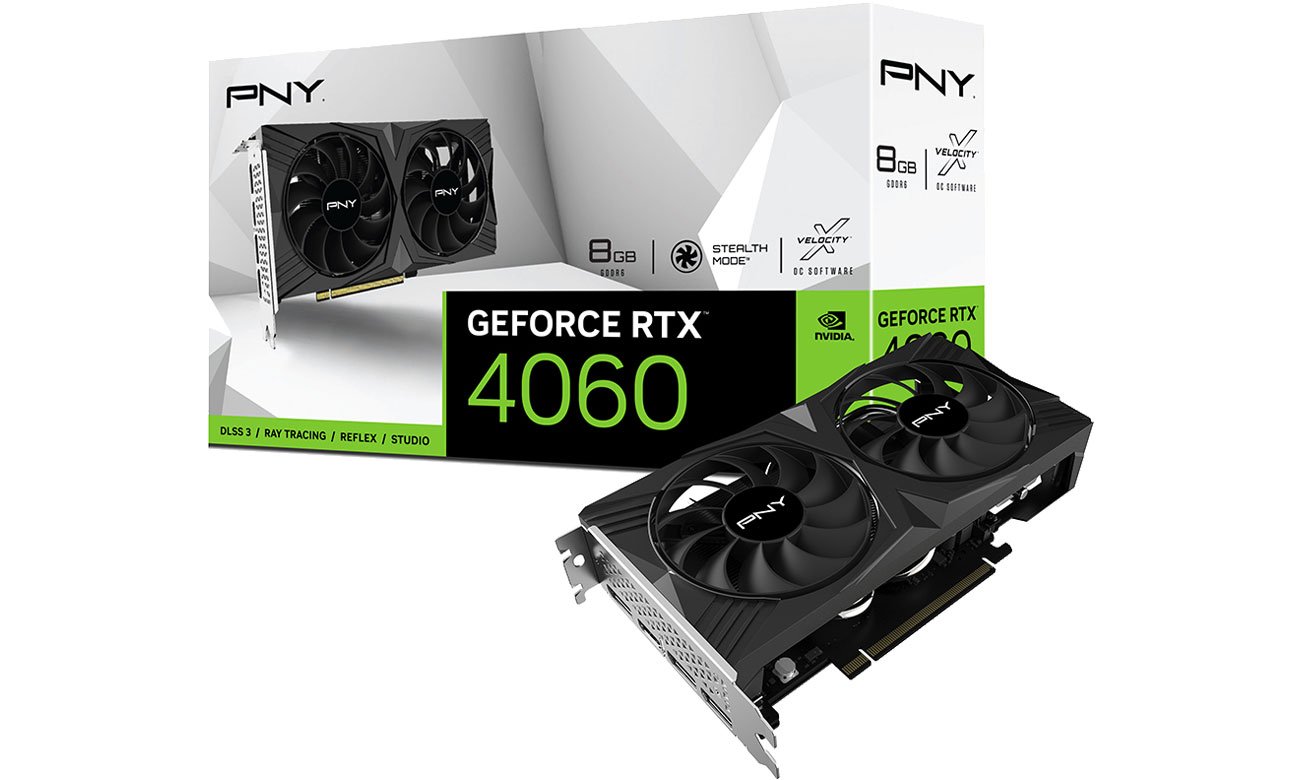 PNY GeForce RTX 4060 Dual Fan VERTO 8GB GDDR6