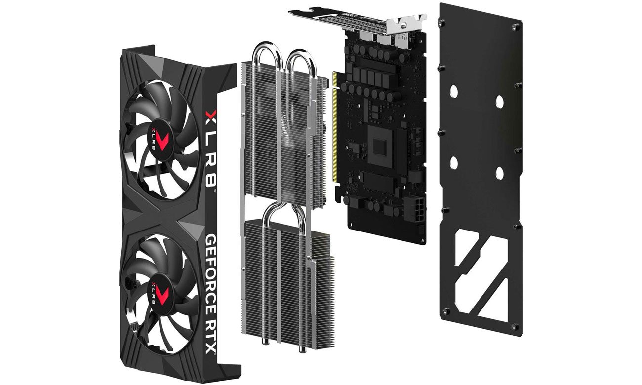 PNY GeForce RTX 4060 Ti Verto Dual Fan OC 8 GB GDDR6