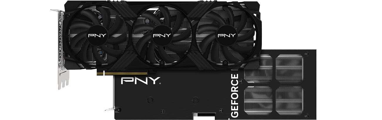 PNY RTX 4070 Ti SUPER VERTO OC Chłodzenie