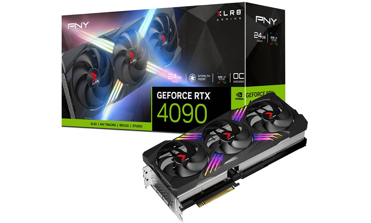 PNY GeForce RTX 4090 XLR8 Gaming Verto OC 24 ГБ GDDR6X