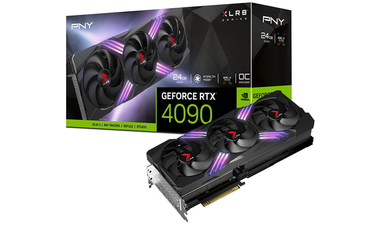 PNY GeForce RTX 4090 XL R8 GAMING VERTO EDITION 24GB GDDR6X