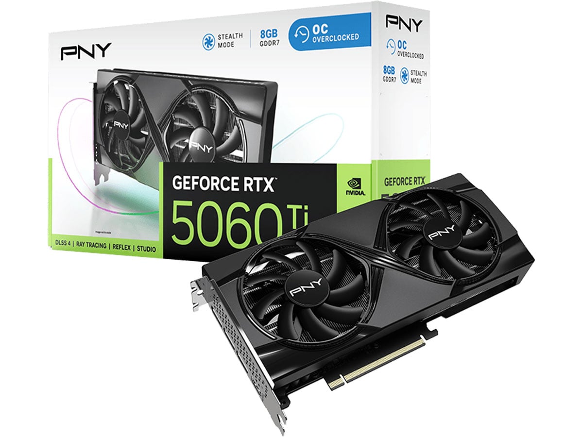 PNY GeForce RTX 5060 Ti OC 8 GB GDDR7 DLSS4