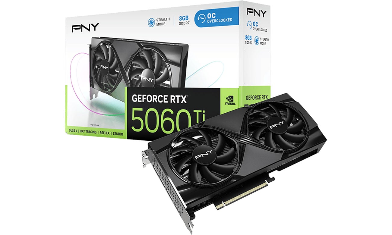 PNY GeForce RTX 5060 Ti OC 8 GB GDDR7 DLSS4