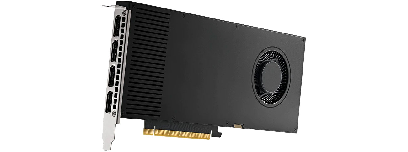 PNY Quadro A4000 16GB DDR6 Złącza DisplayPort