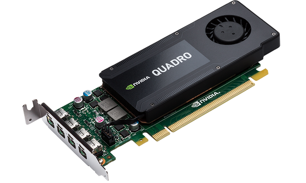 Stabilna praca NVIDIA Quadro K1200 4GB