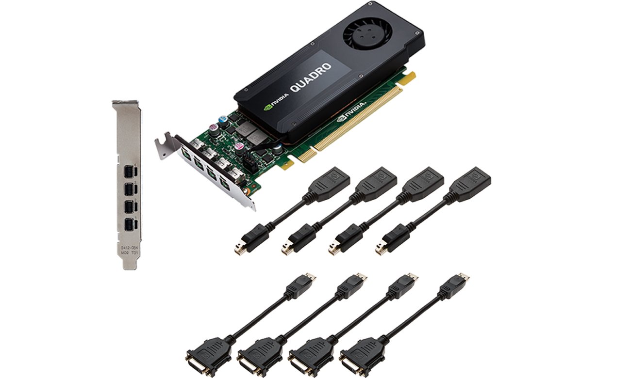 Stabilna praca NVIDIA Quadro K1200 4GB