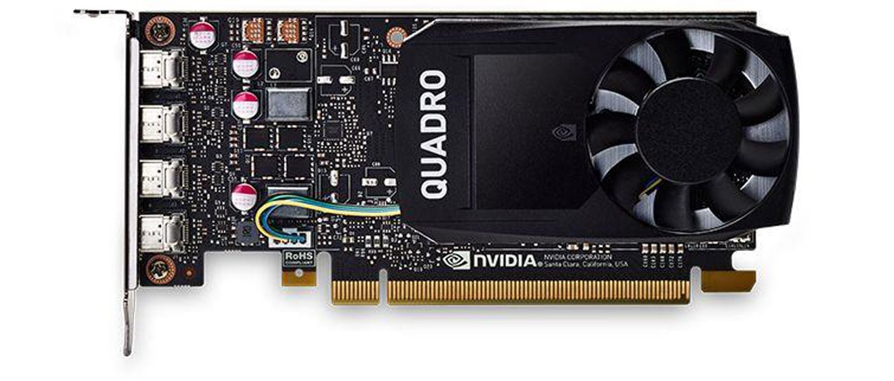 PNY Quadro P1000 4GB GDDR5 Karty Graficzne NVIDIA Sklep Komputerowy