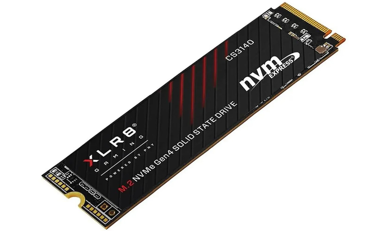 Dysk SSD M.2 PNY XLR8 CS3140 NVMe 8 TB - Widok od przodu pod kątem