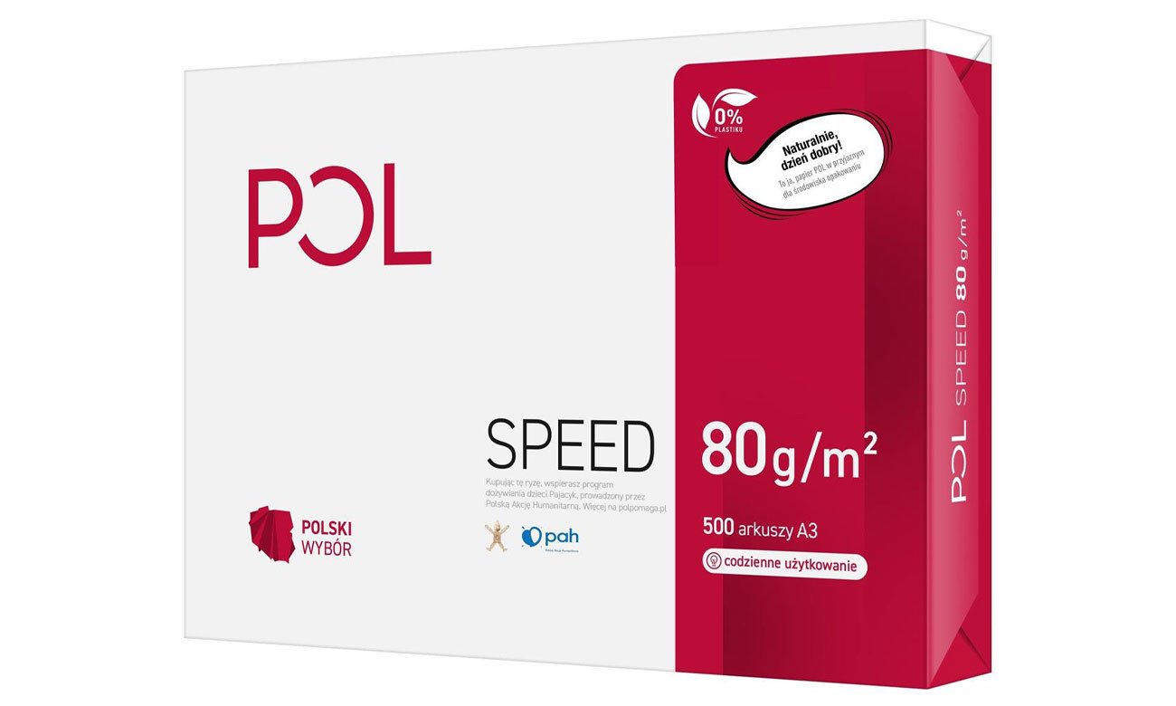 Papier POLspeed A3 80g - Packung (500 Blätter)