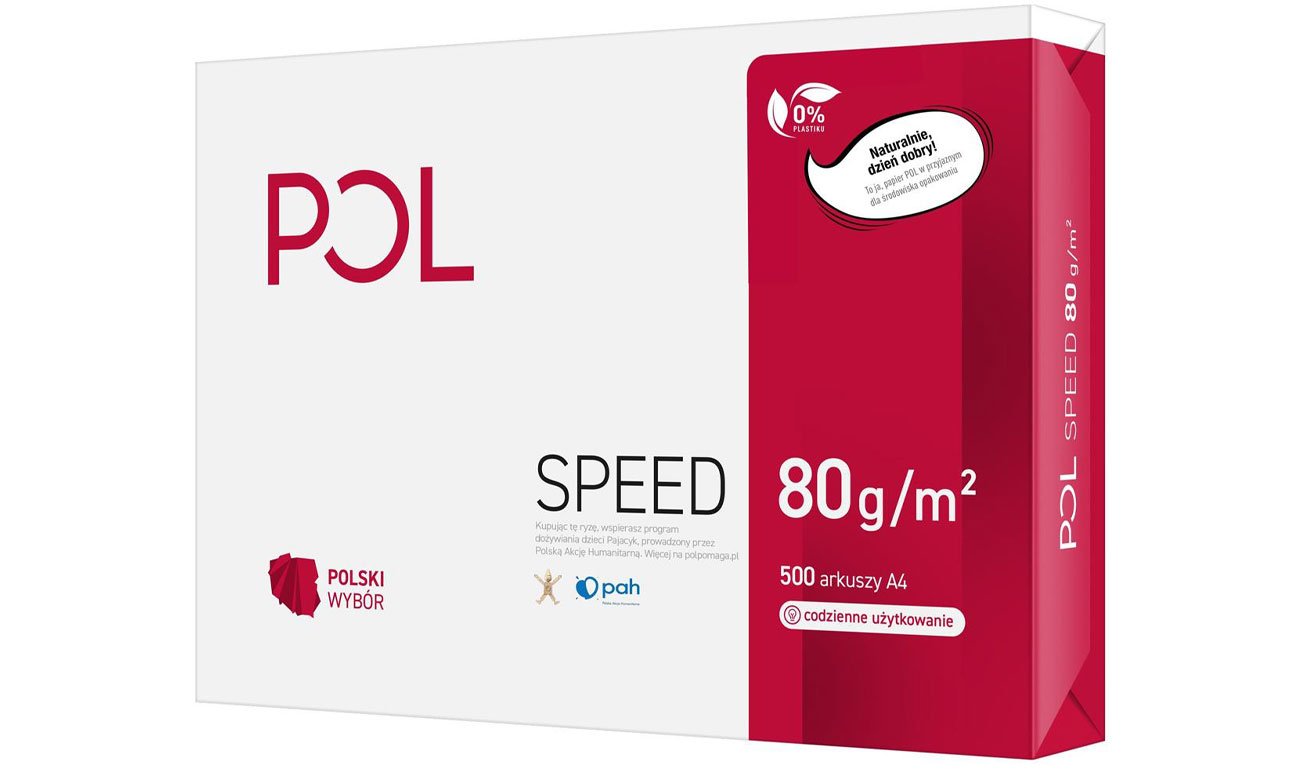 POLspeed A4 80g Papier - 500 Blatt