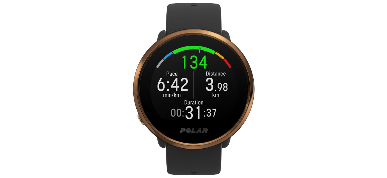 Zegarek sportowy Polar Ignite w kolorze czarnym S