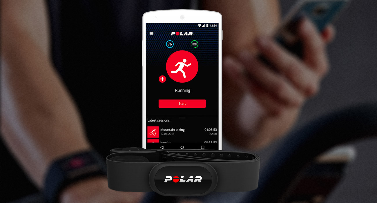 Polar H10 Aplikacja Polar Beat, Połączenie Bluetooth Smart
