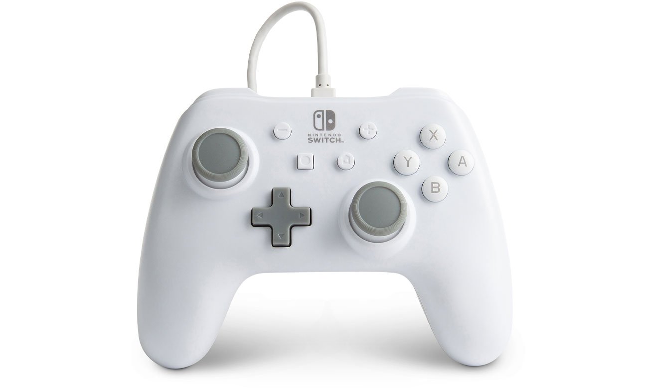 Pad przewodowy Power A Biały do Nintendo Switch