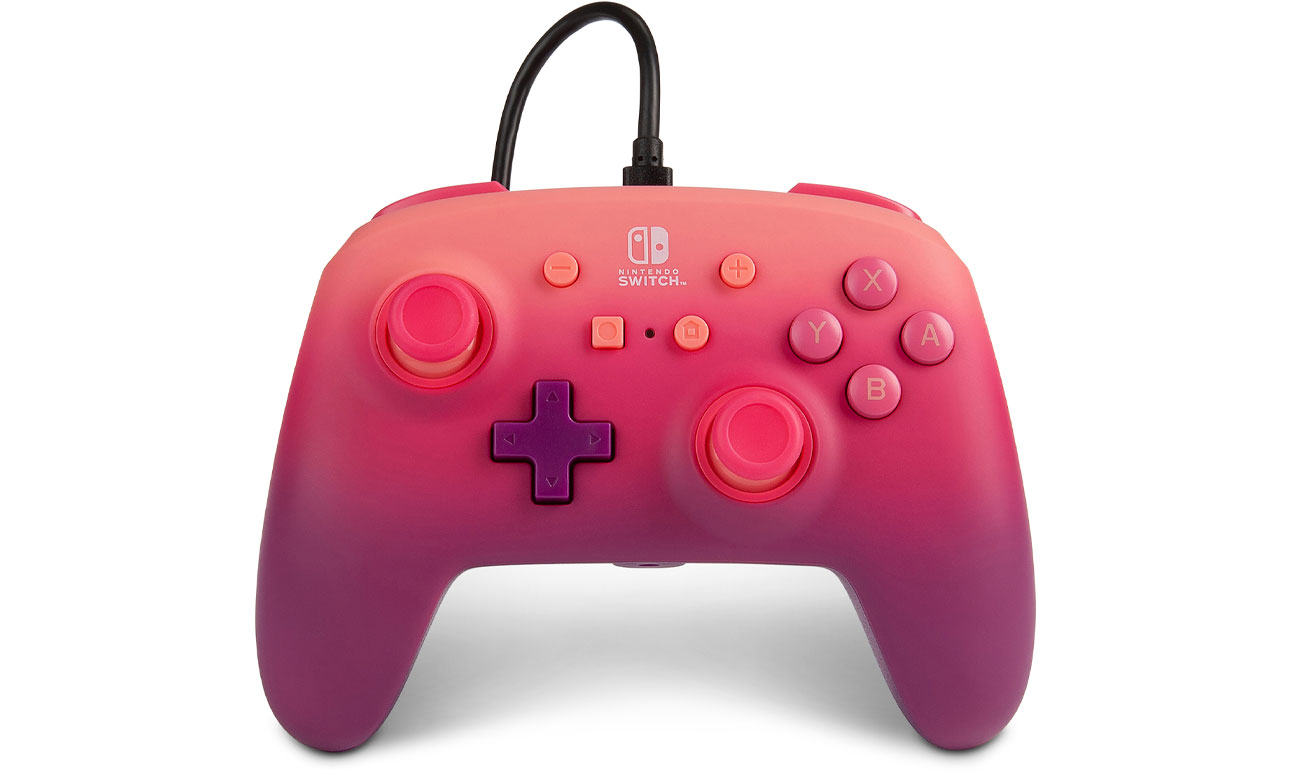 Pad przewodowy Power A Fuchsia Fantasy do Nintendo Switch