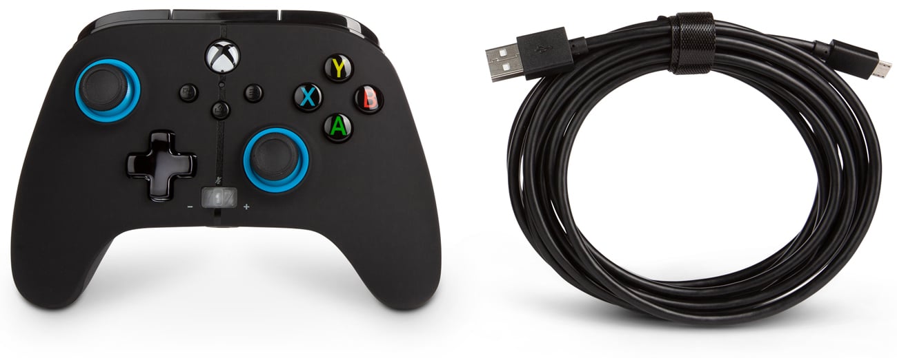 Kontroler przewodowy PowerA Enhanced do Xbox Series X|S Blue Hint