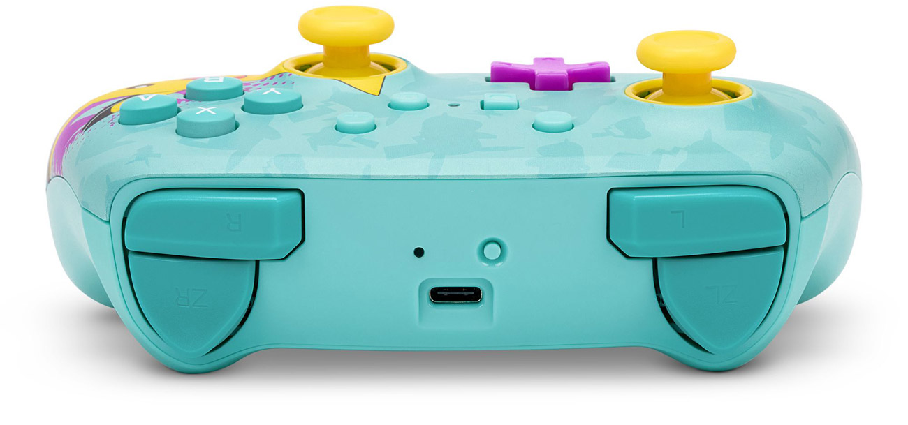 Pad bezprzewodowy PowerA Enhanced Pikachu Paint do Nintendo Switch - Widok od góry