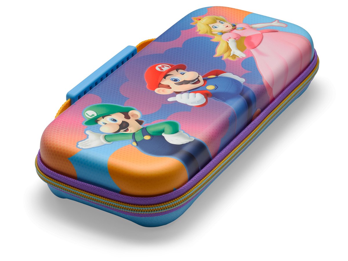 Etui PowerA Super Mario Color Splash Heroes do Nintendo Switch - Widok ogólny