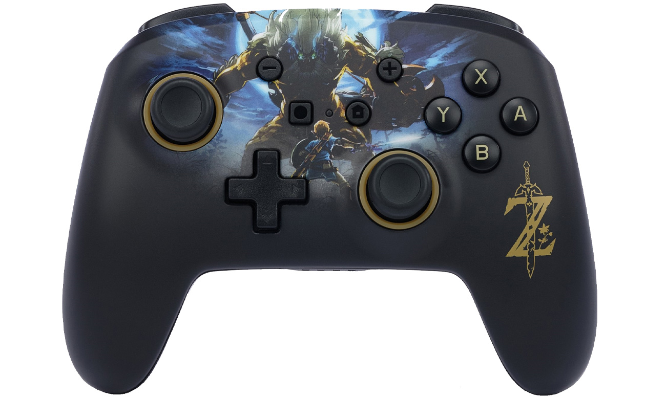 Pad bezprzewodowy PowerA Enhanced Zelda Link vs Lynel do Nintendo Switch - Widok od przodu