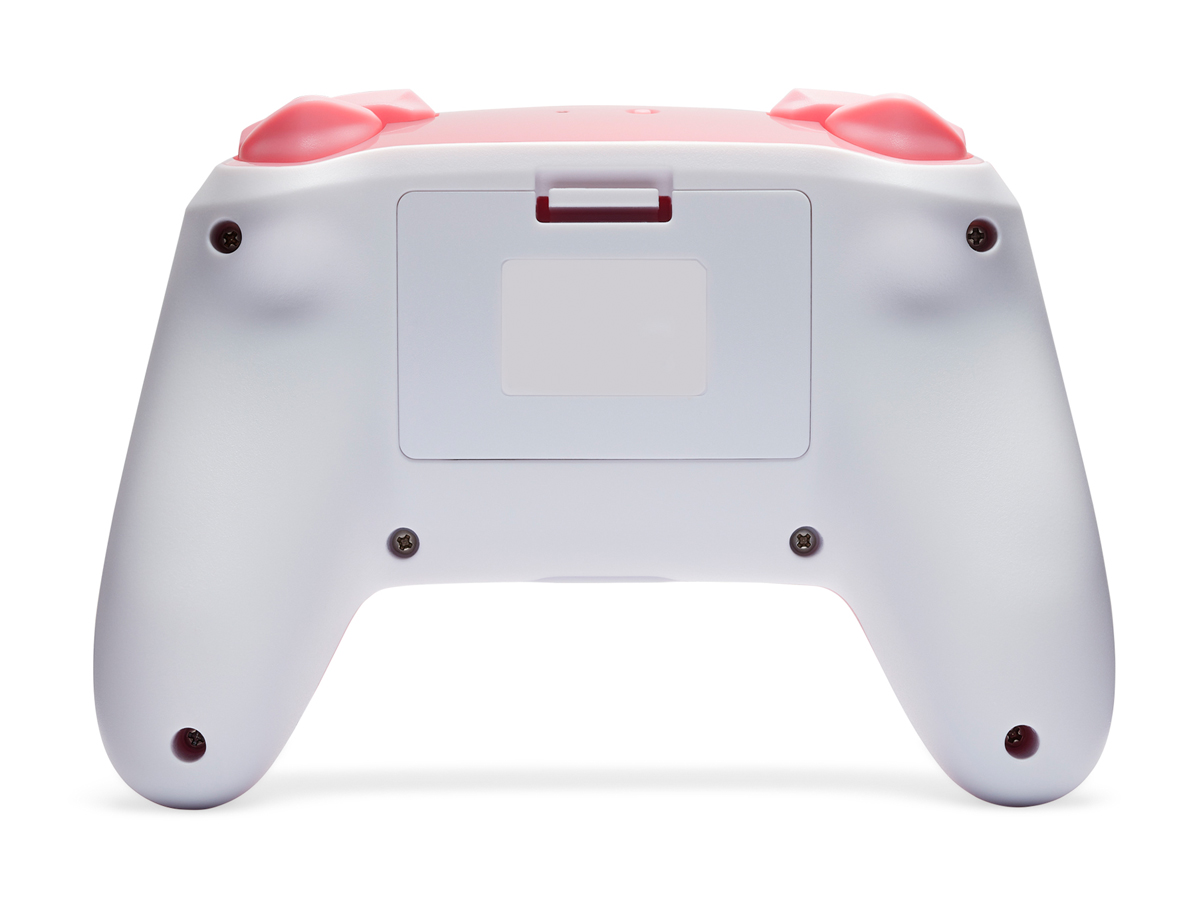 Kontroler PowerA Princess Peach Pink do Nintendo Switch - Widok od tyłu