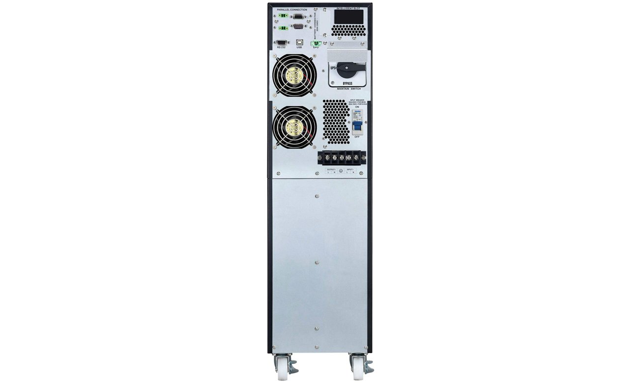 Zasilacz UPS Power Walker VFI CG PF1 ON-LINE tył