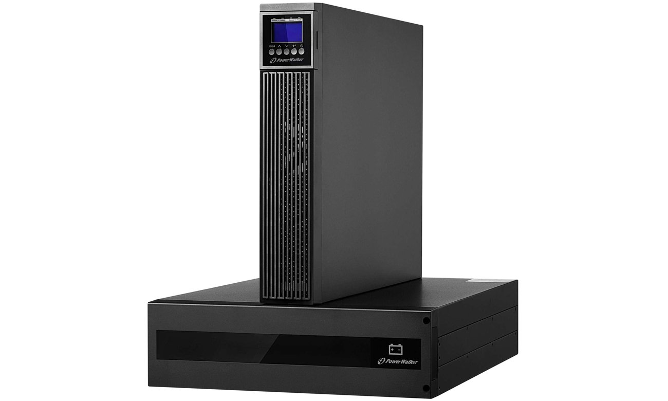 Zasilacz UPS Power Walker VFI 6000 RTG PF1 ON-LINE 6000VA 2X IEC C13