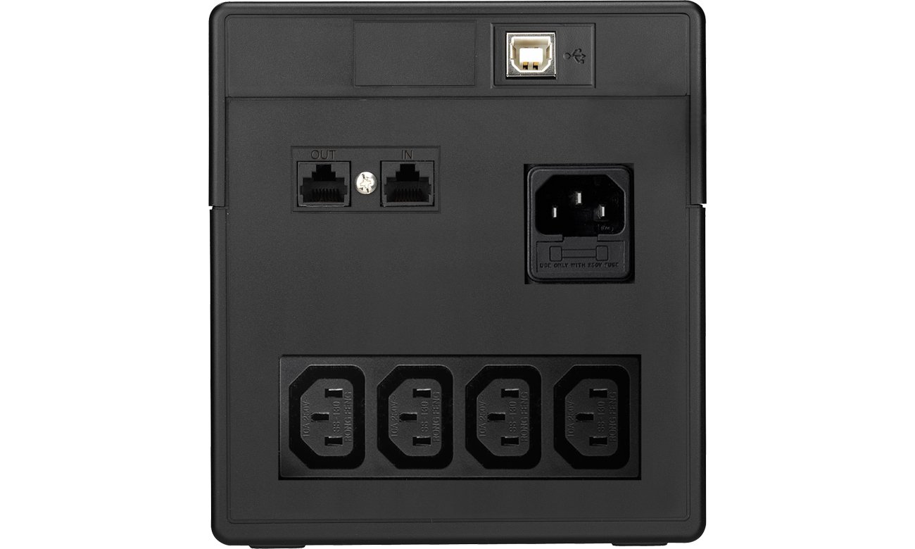 Power Walker VI 1000 PSW widok złączy