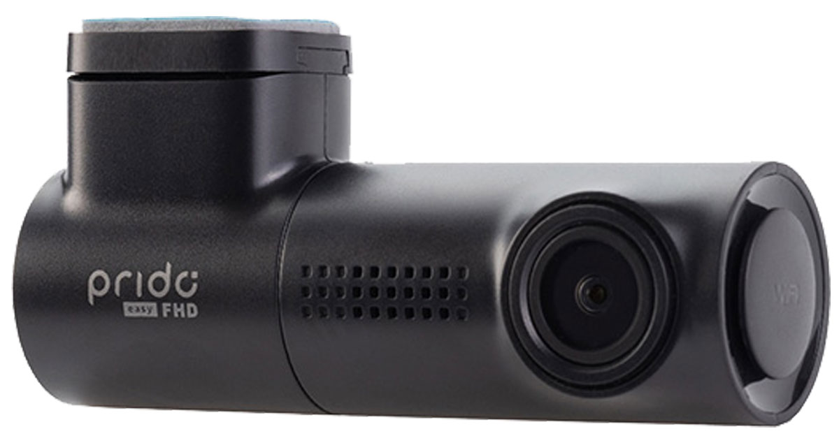 Wideorejestrator Prido Easy Full HD - Widok od przodu pod kątem