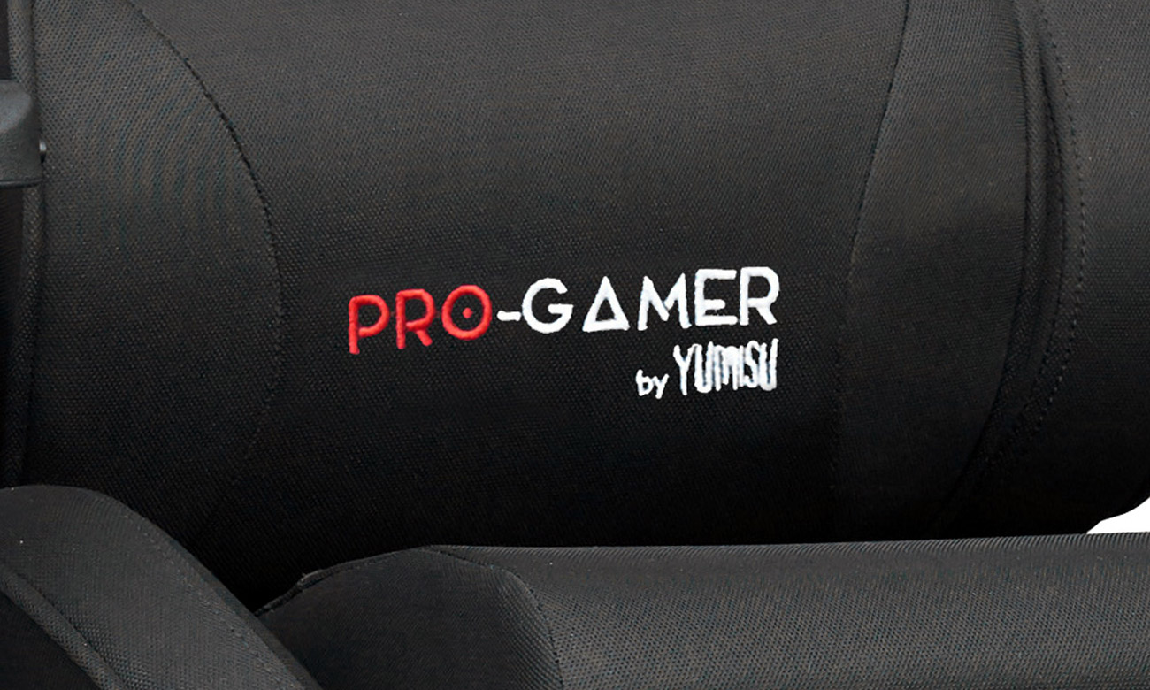 Fotel gamingowy Pro-Gamer XANO Czarny Tkanina - Zbliżenie na siedzisko