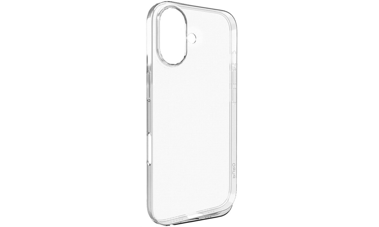 Puro 0.3 Nude do iPhone 16 Plus – przezroczyste i lekkie etui