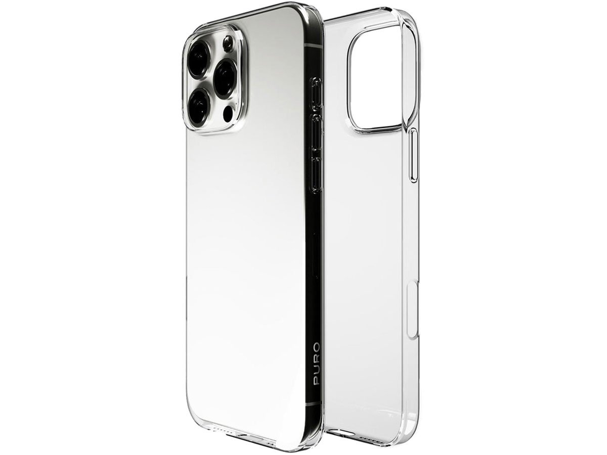 Puro 0.3 Nude do iPhone 16 Pro Max – przezroczyste i lekkie etui