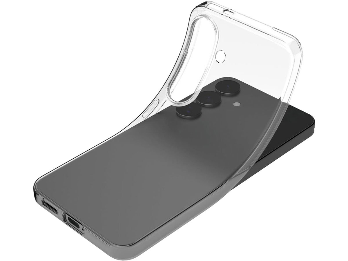 Puro 0.3 Nude do Samsung Galaxy S25+ – przezroczyste i lekkie etui