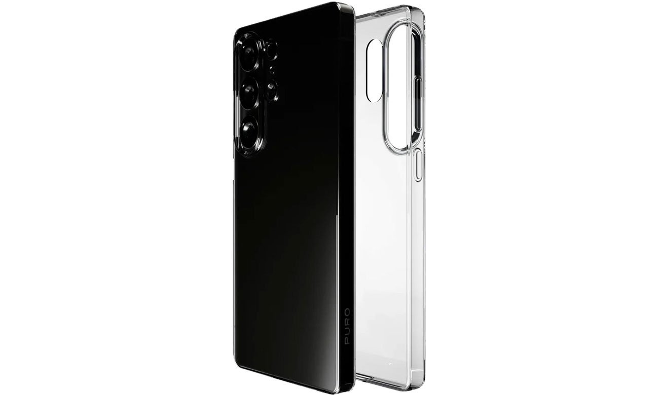 Puro 0.3 Nude do Samsung Galaxy S25 Ultra – przezroczyste i lekkie etui