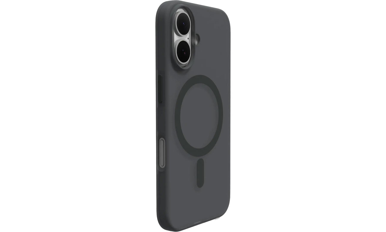 Puro Daylight do iPhone 16 Plus - czarne etui z MagSafe