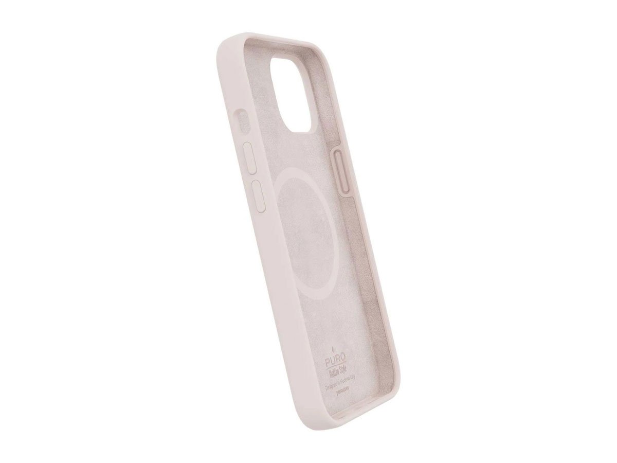 Etui Puro Icon Mag Pro MagSafe do iPhone 13 / 14 różowe