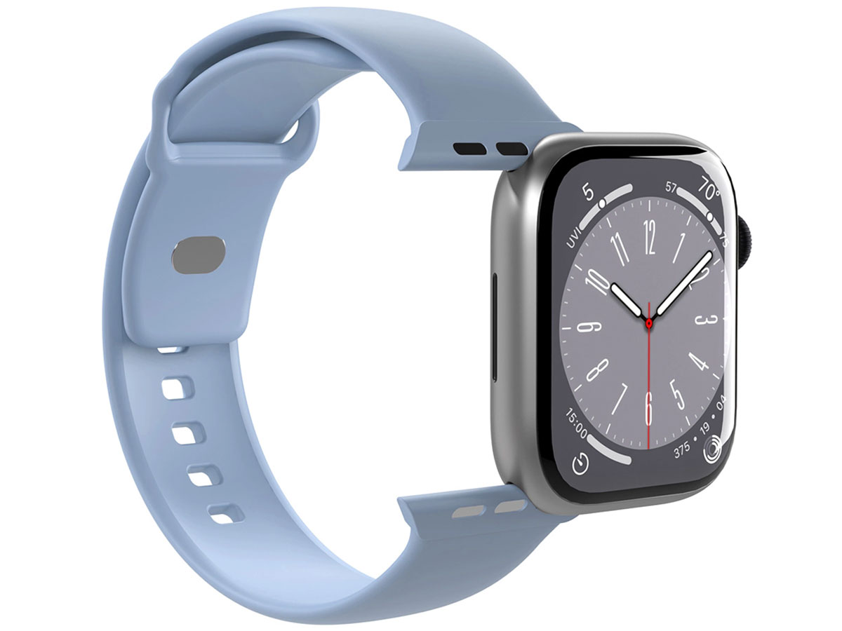 Pasek Puro Icon do Apple Watch 38 / 40 / 41 mm - jasnoniebieski (2 szt.)