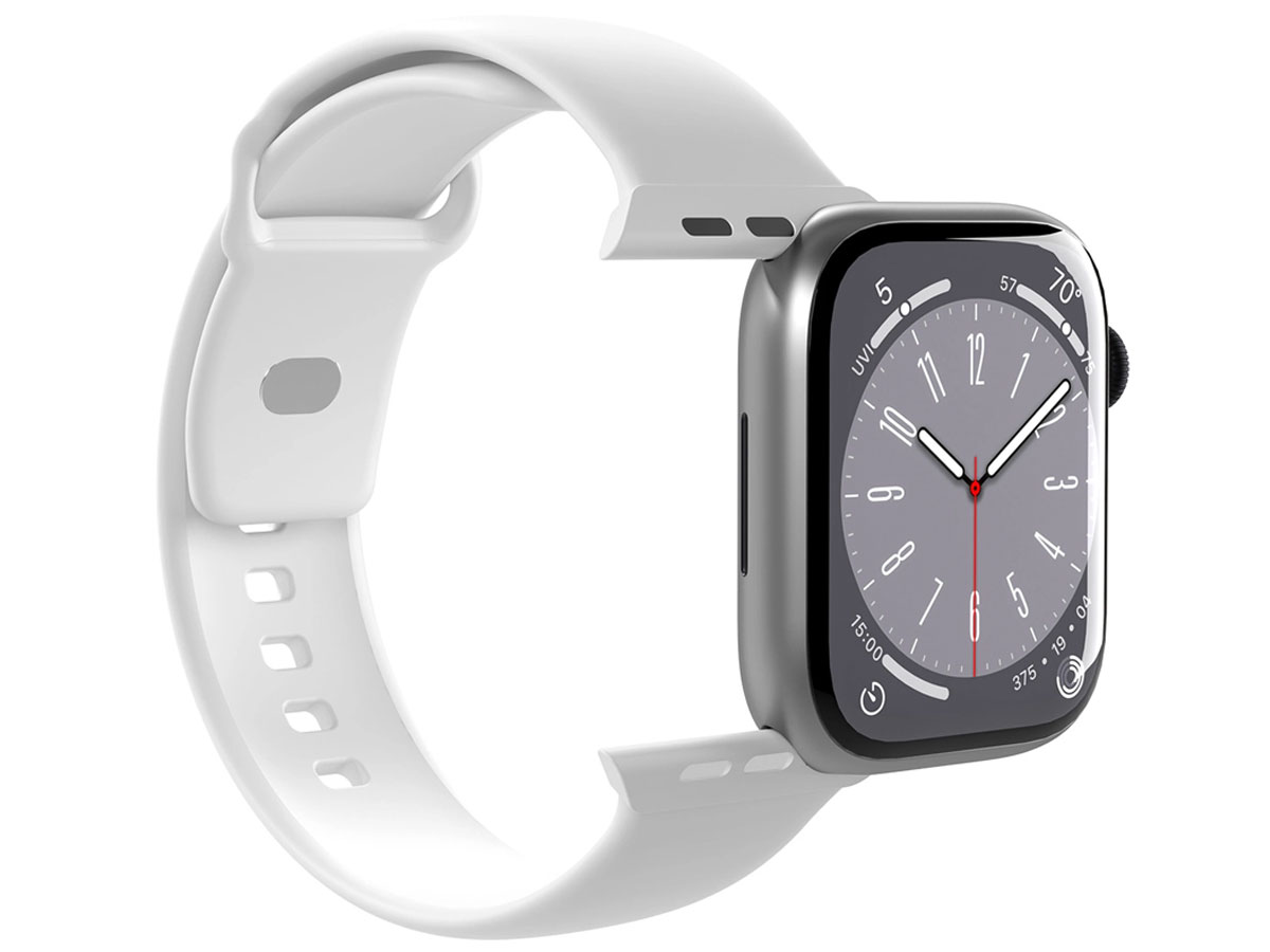Pasek Puro Icon do Apple Watch 38 / 40 / 41 mm - biały (2 szt.)