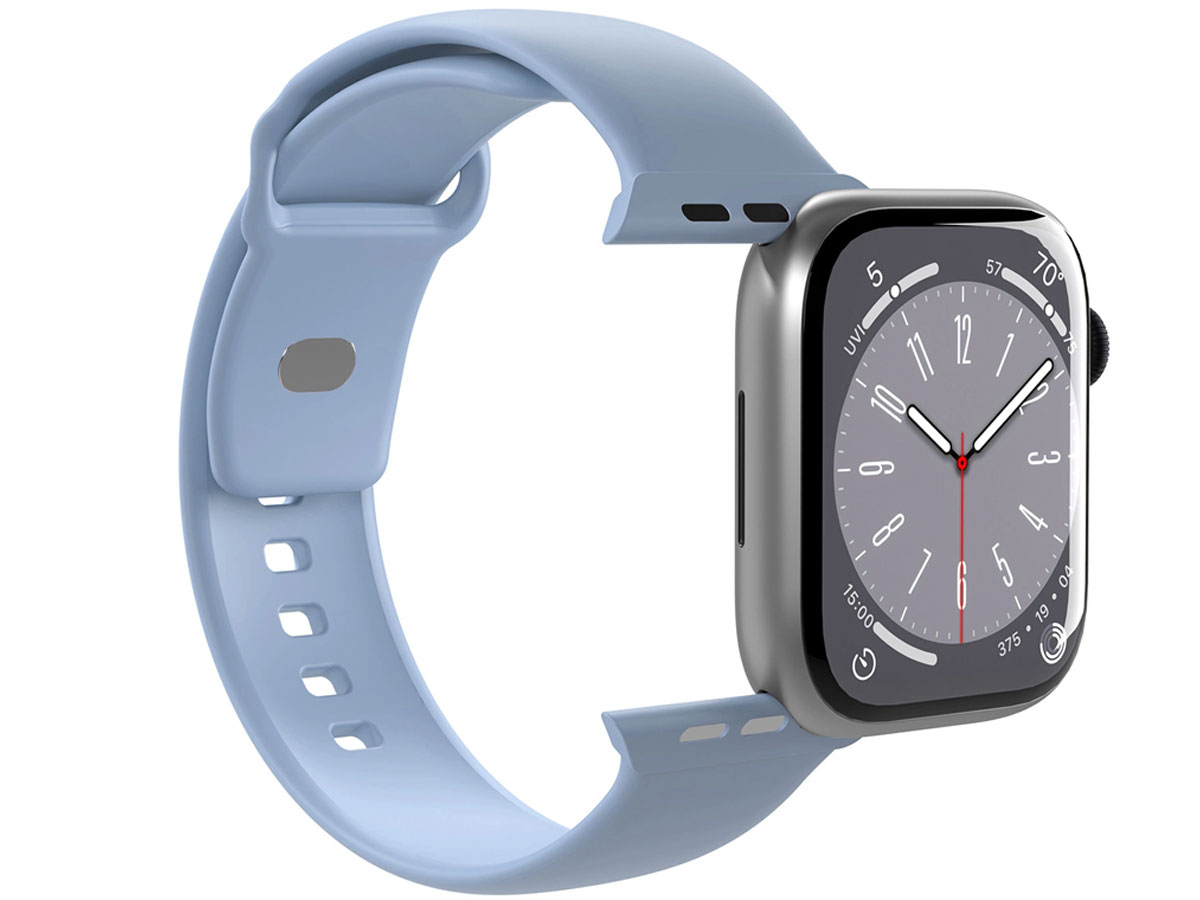 Pasek Puro Icon do Apple Watch 42 / 44 / 45 / 49 mm - jasnoniebieski (2 szt.)