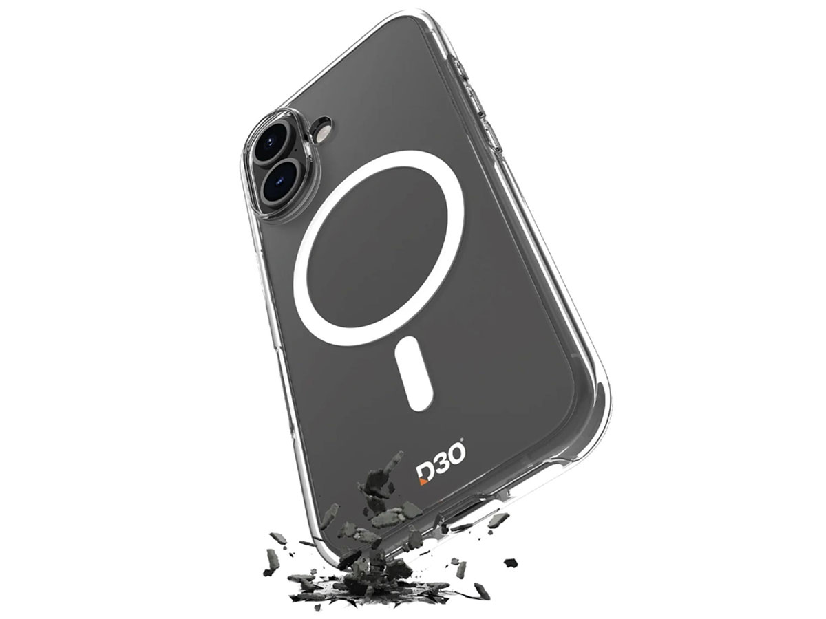 Puro Impact Clear do iPhone 16 - przezroczyste