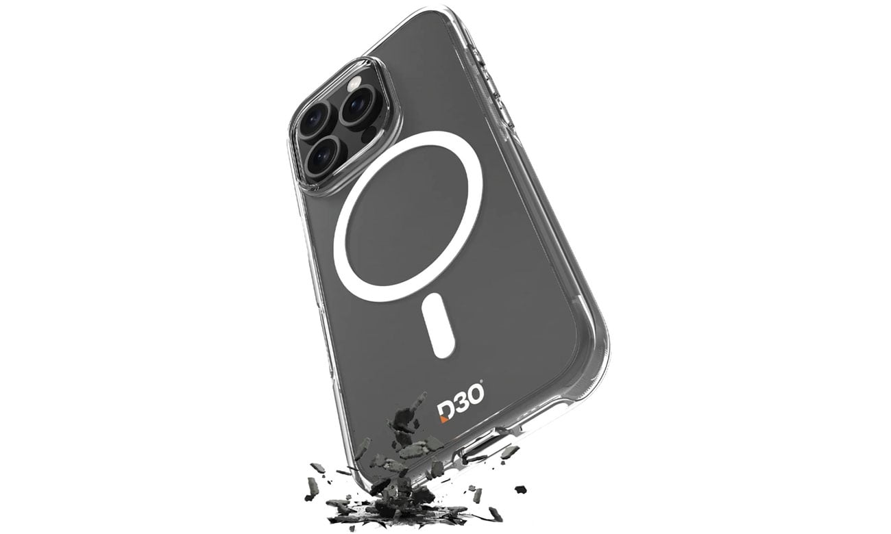 Puro Impact Clear do iPhone 16 Pro Max - przezroczyste