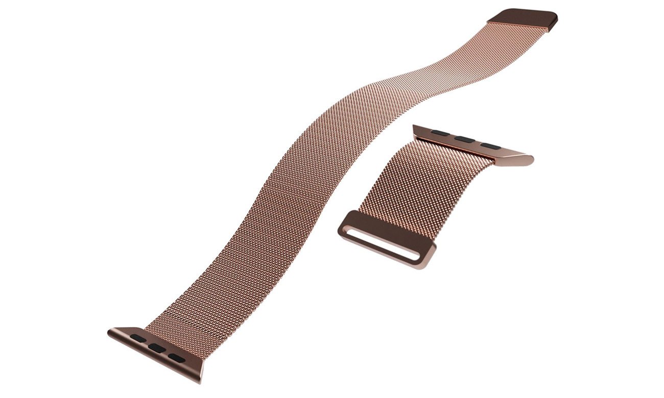 Puro Milanese do Apple Watch 42-44-45-49m, black