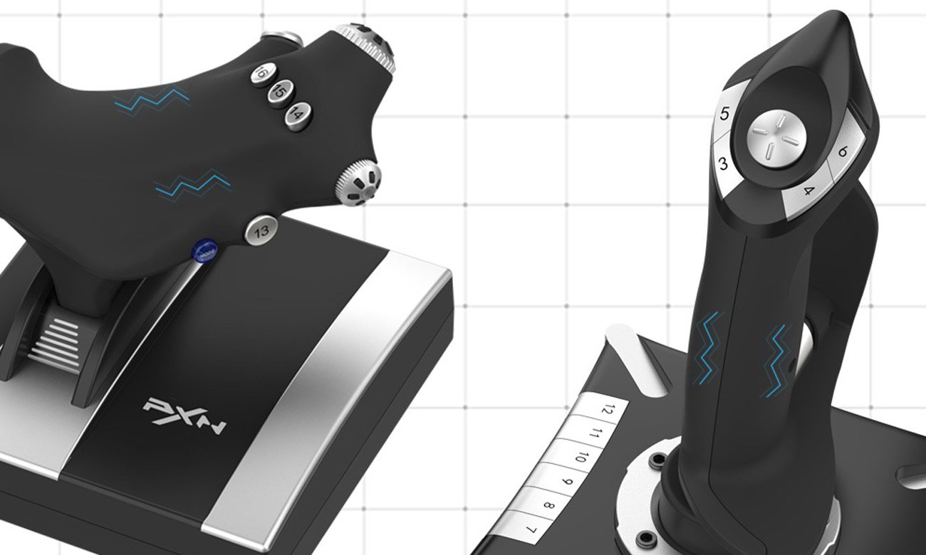 Joystick PXN 2119 Pro - Realistyczne doświadczenie