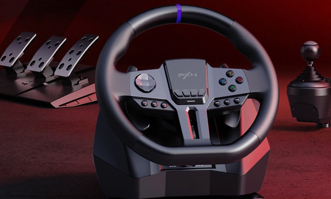 Kierownica do gier PXN V9 Gen2 - Grafika lifestyle