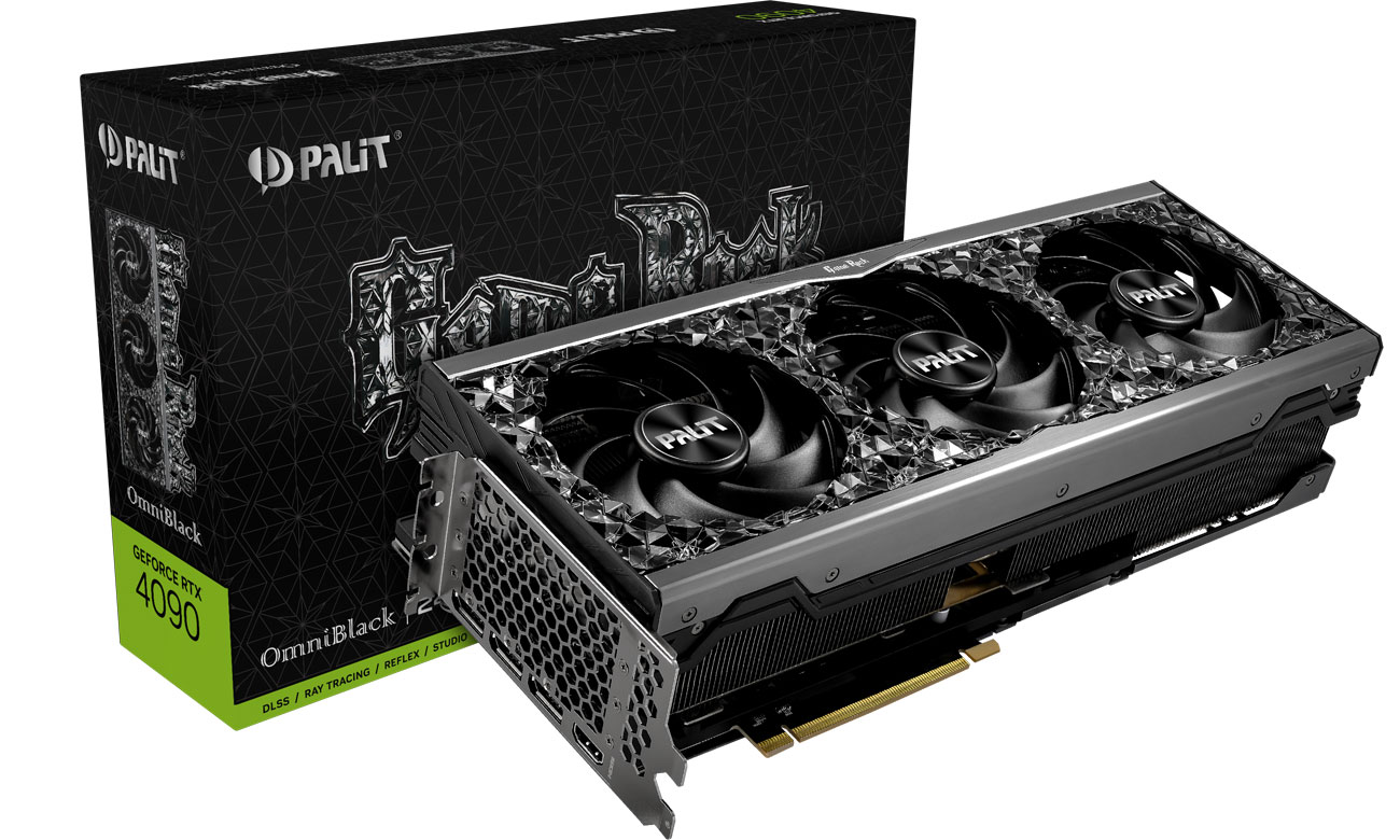 Palit GeForce RTX 4090 GameRock OmniBlack 24 ГБ GDDR6X 471056224-3420