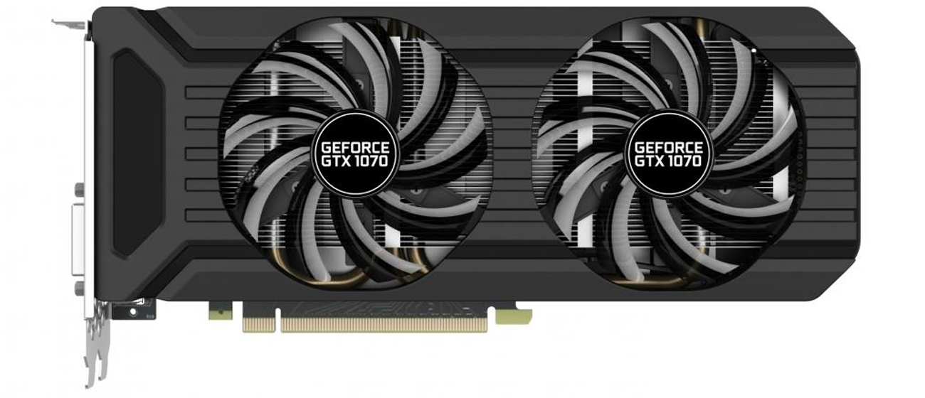 Palit GeForce GTX 1070 Dual Fan 8GB GDDR5 - Karty graficzne NVIDIA ...