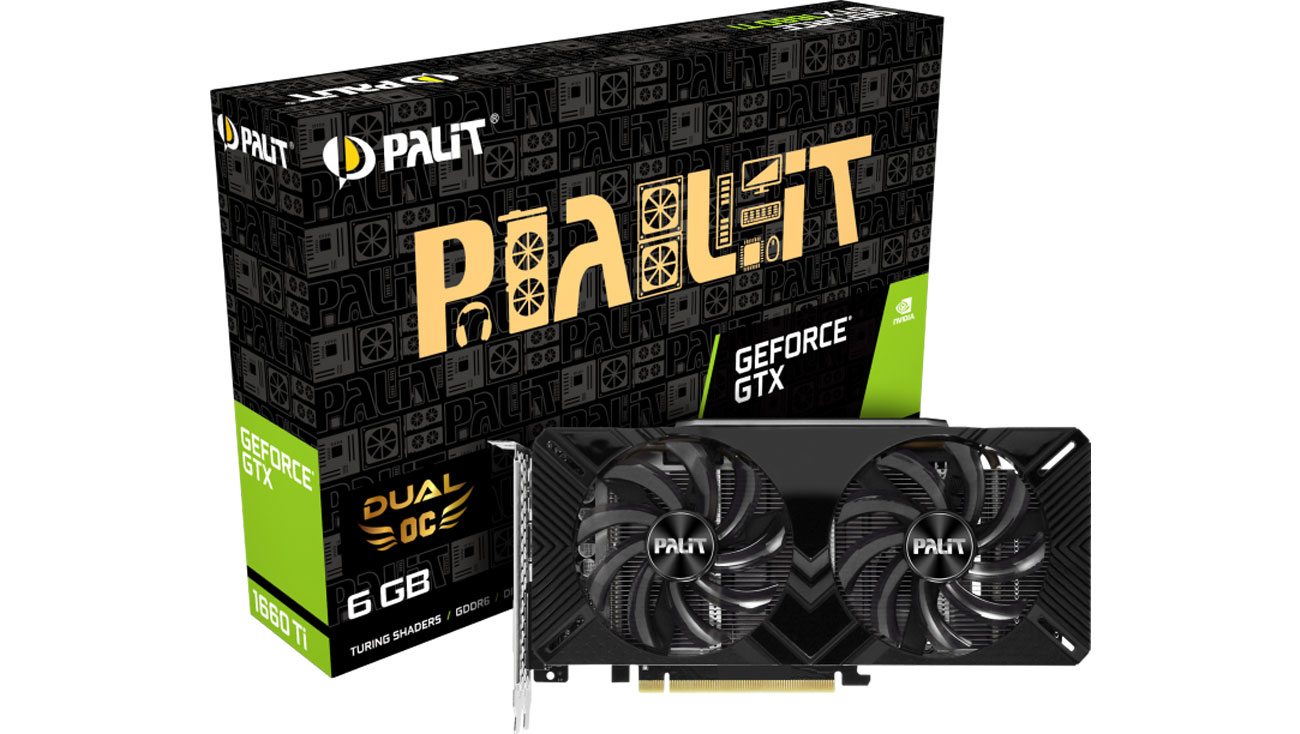 Karta graficzna Palit GeForce GTX 1660 Dual OC 6GB GDDR5