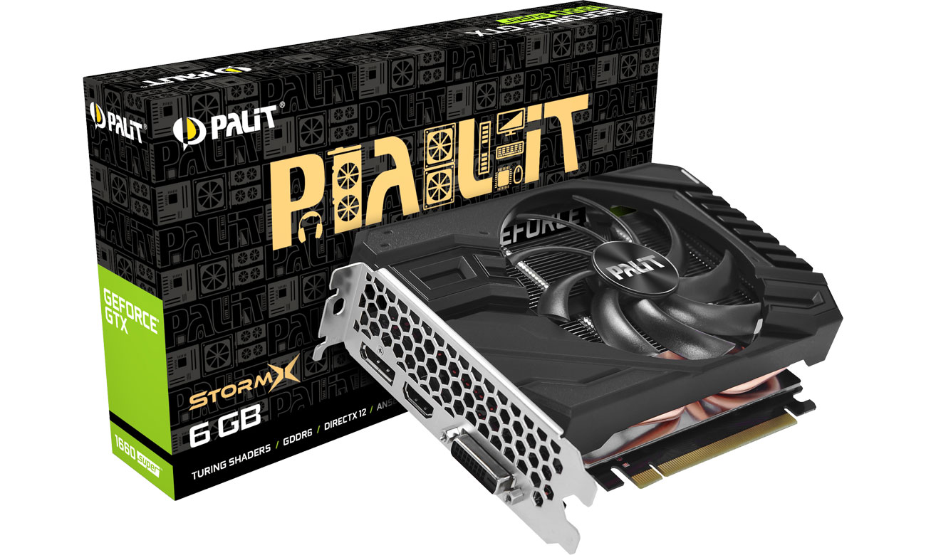 Palit GeForce GTX 1660 SUPER StormX 6GB GDDR6 - Karty graficzne NVIDIA ...