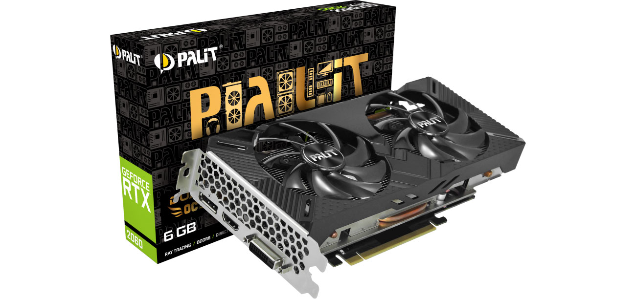 Palit GeForce RTX 2060 Dual OC 6GB GDDR6 - Karty graficzne NVIDIA ...