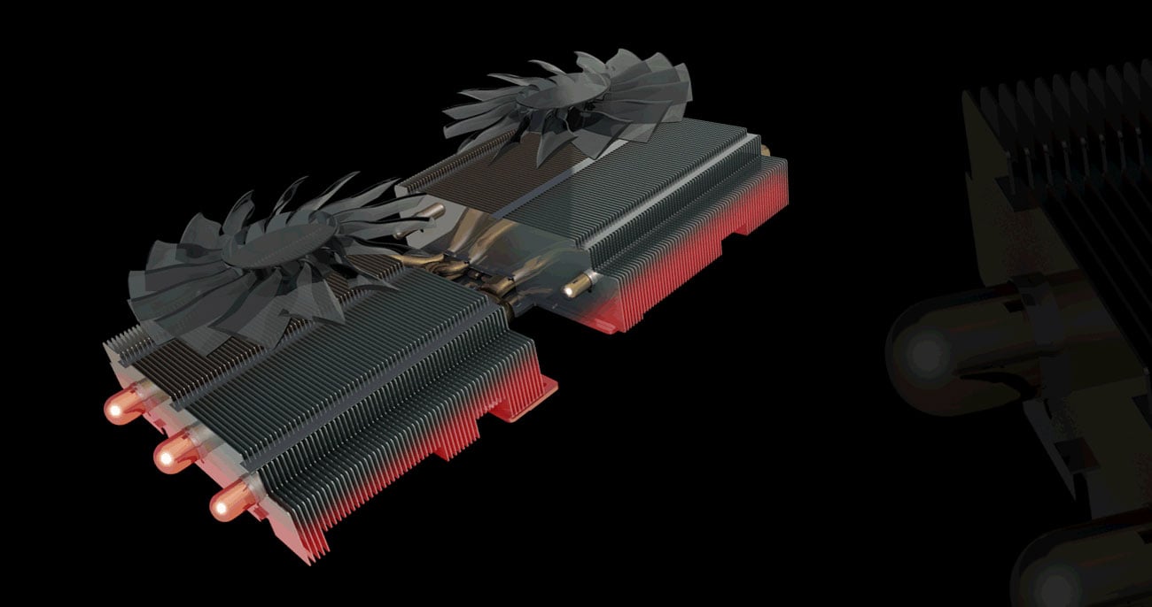 Palit GeForce RTX 2080 Ti GamingPro OC Chłodzenie