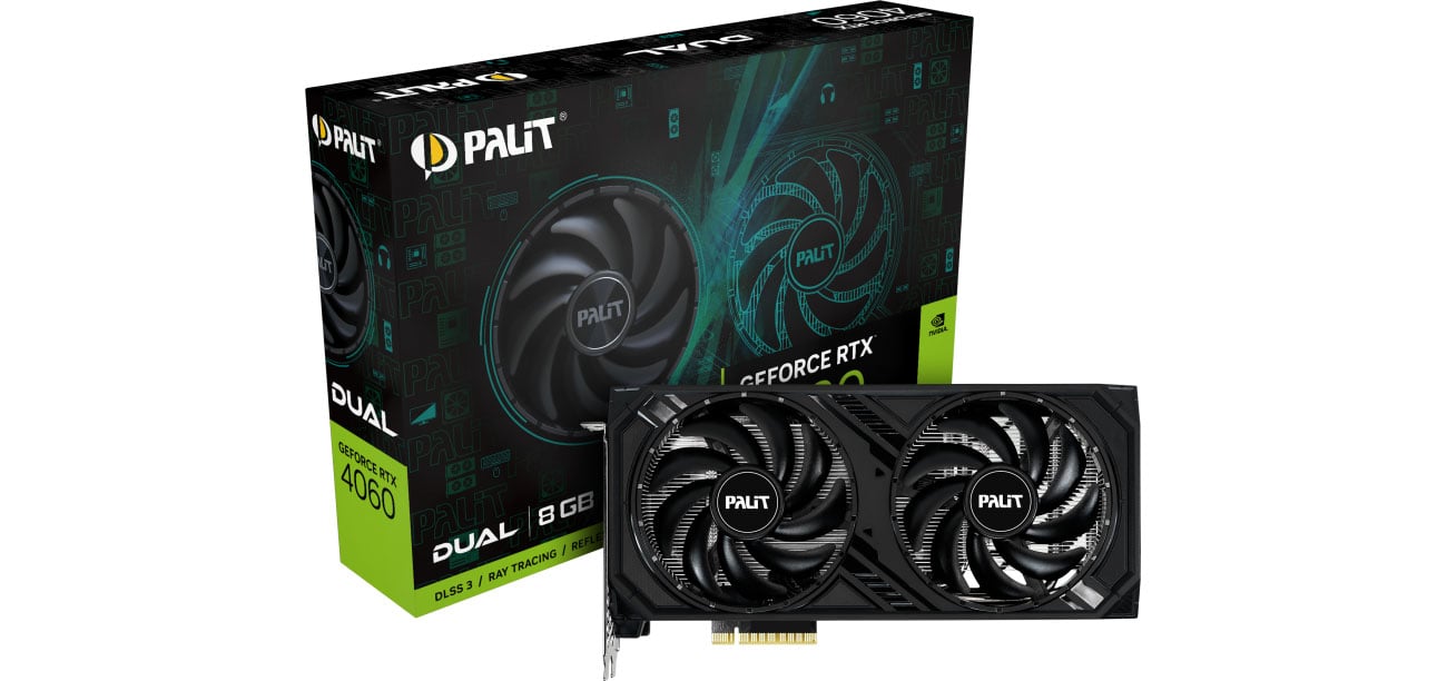 Palit GeForce RTX 4060 Dual 8 ГБ GDDR6